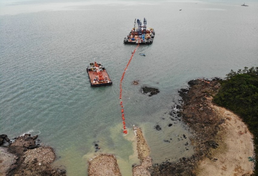 화원-안좌 154kV 해저케이블 용량증대 건설사업 중 인허가 및 보호공사
